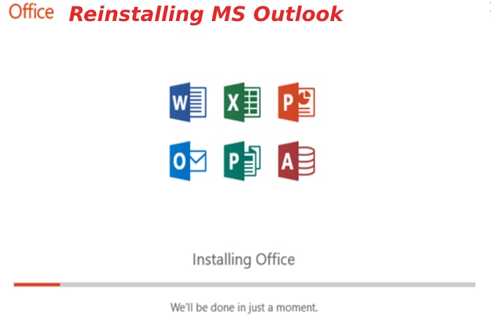 reinstalling ms outlook