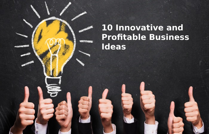 10 innovative and profitable business ideas