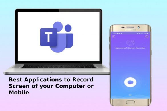 applications to record screen