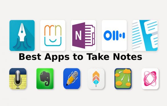  The 5 Best Apps to Take Notes and Not Forget Things