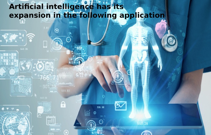artificial intelligence has its expansion in the following application