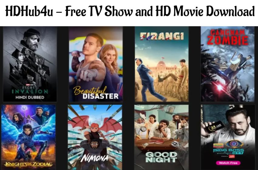 HDHub4u – Free TV Show and HD Movie Download