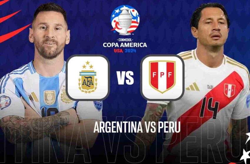 Peru National Football Team vs Argentina National Football Team Lineups
