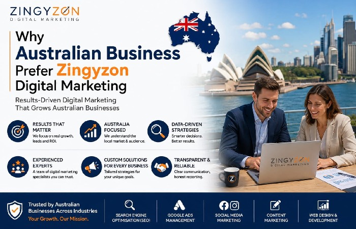Why Australian Businesses Prefer Zingyzon Digital Marketing?